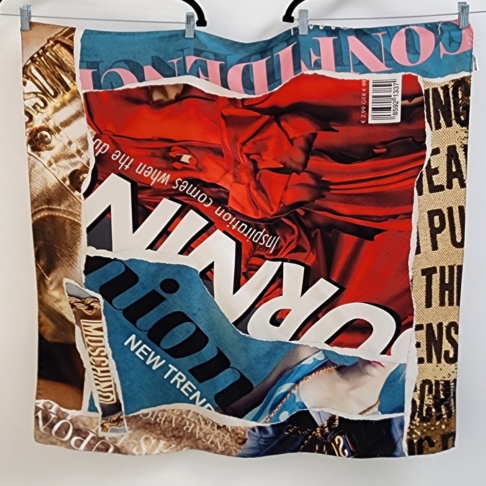 Moschino Silk Scarf